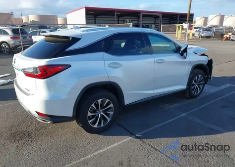 2020 Lexus Rx 350 z USA, uszkodzony, nr VIN 2T2HZMAA4LC153896